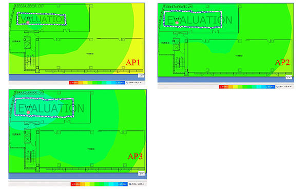 Sample AP Heat Map Test Results