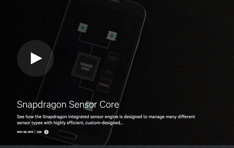 高通所提供的應用處理器也能應付不同類型感測器的資料。（Source：Qualcomm）