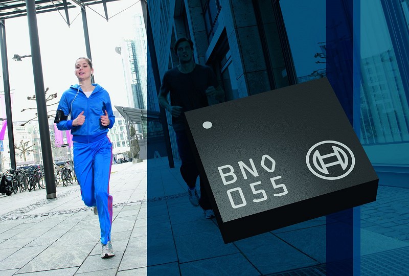 Bosch Sensortec所提供的BNO055就是一款九軸感測器加上32位元處理器核心的高整合元件。（Source：Bosch Sensortec）