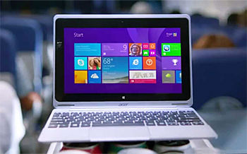Mobile office is the main application of 2-in-1 PC, which is highly needed a keyboard.
