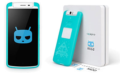 The first CyanogenMod phone, the Oppo N1 CyanogenMod Edition