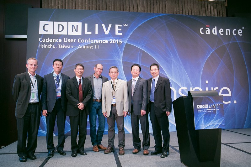 CDNLIVE 2015的主題演講講師暨Cadence高階主管群