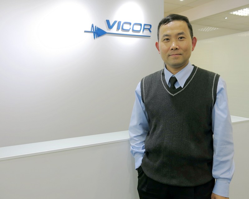 Vicor資深工程師張仁程（攝影：姚嘉洋）
