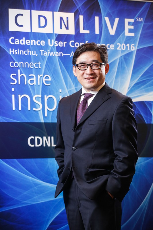 Cadence台灣區新任總經理Brian以豐富的跨科技產業經驗，加入Cadence團隊。(攝影：林鼎皓)