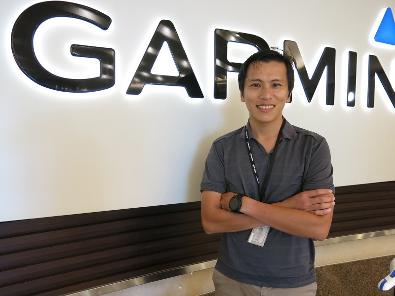 Garmin亞太區資深行銷經理林孟垣（攝影：姚嘉洋）