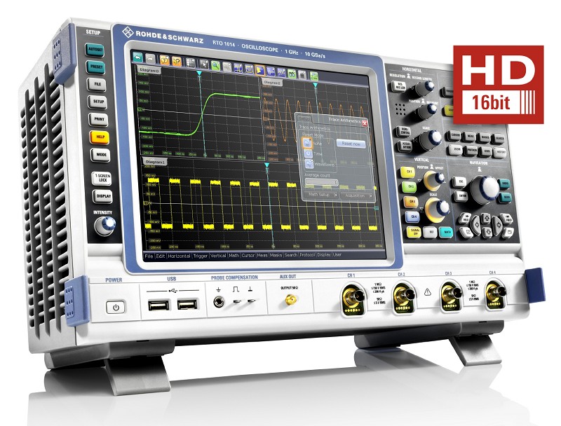 羅德史瓦茲RTO示波器＜圖片來源：rohde-schwarz.com＞