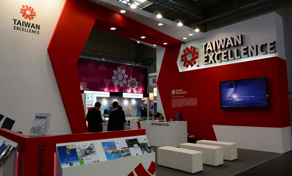 Taiwan Excellence booth which organized by TAITRA showcased a lot of Taiwan