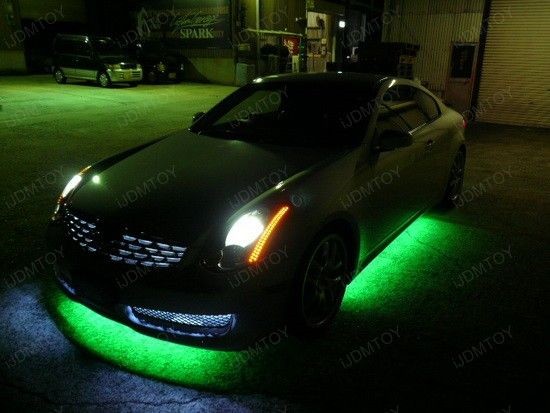 目前車體外部導入最多LED的光源零部件，主要為頭燈與霧燈，這兩大零部件都需要高亮度LED。(source: Pinterest)
