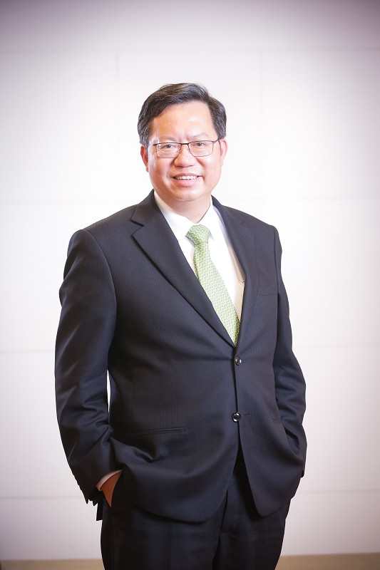桃園市長鄭文燦認為，桃園市在發展智慧城市的優勢在於，其可掌握數位經濟快速推展的國際趨勢。（攝影：林鼎皓）