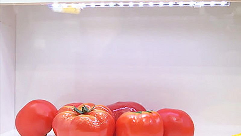 乍看之下，這只是相當普通的鮮果展示櫥櫃(source：日本富士通研究所)