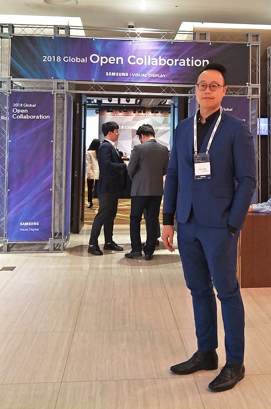 聚積技術市場部部門副理蔡宗達（source：聚積科技）