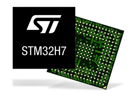 意法半導體的32位元微控制器「STM32H750xB」，提供三個ADC和兩個DAC，以及兩個超低功耗比較器。