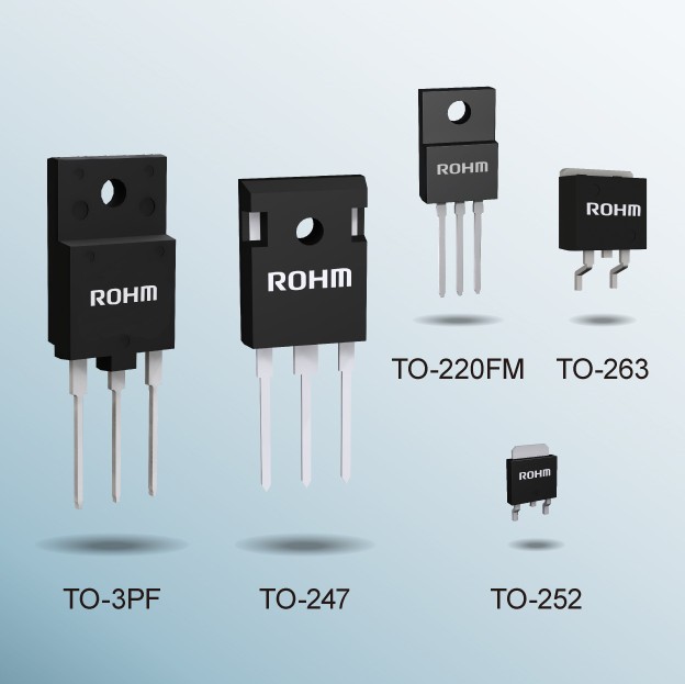 ROHM 600V超接合面MOSFET PrestoMOS全新R60xxJNx系列