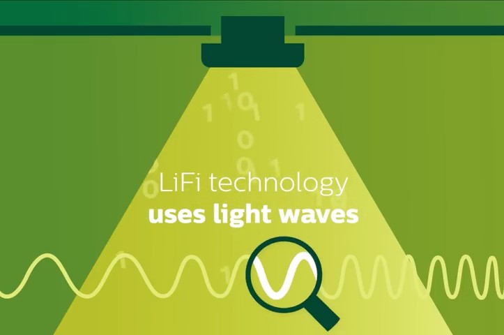 Li-Fi技術的開發是利用了標準燈具中的LED技術。（source：installation-international.com）