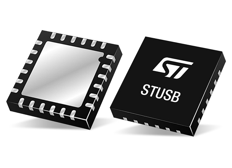 ST的STUSB4500 USB-PD控制器存放了獨家的演算法，可免除工程師額外程序開發的負擔。