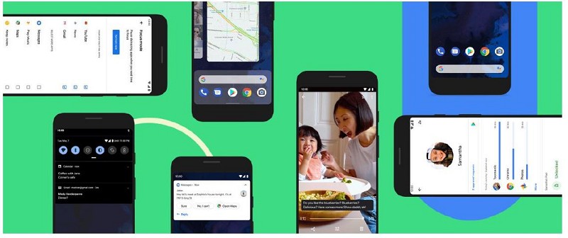 Android 10版本的重點擺在可協助使用者輕鬆完成生活大小事的各項功能。(source:Google)