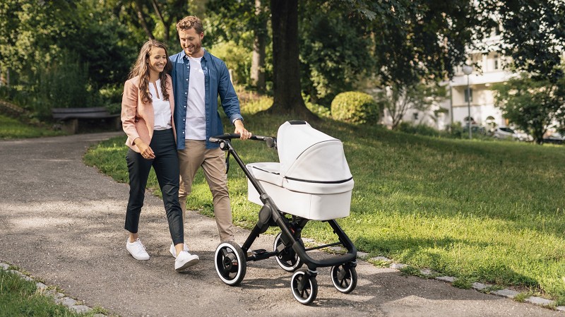 e-stroller系統提供嬰兒車革命性的舒適與安全（source：Bosch）