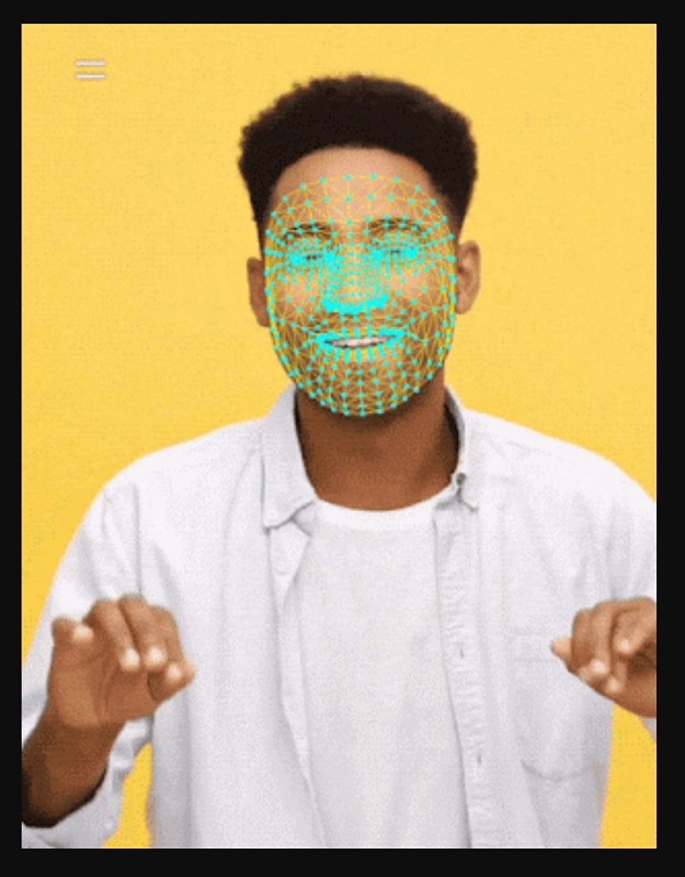 利用機器學習技術，Google開發的AR SDK—Google ARCore可以3D網格準確擷取人臉特徵點。（source：ai.googleblog.com）