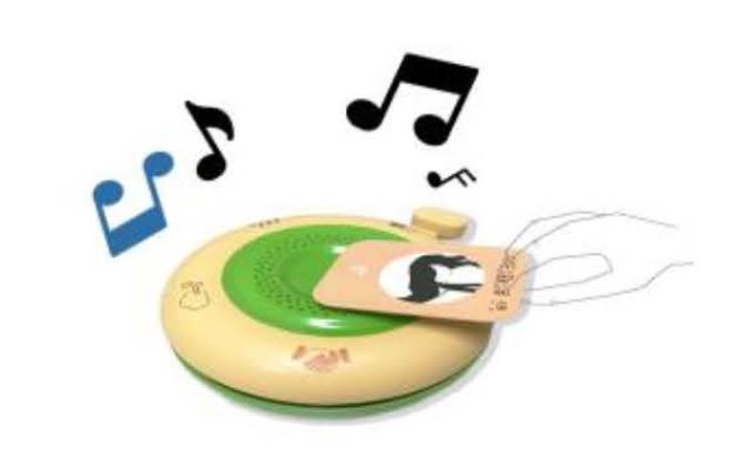 卡片撥放音樂