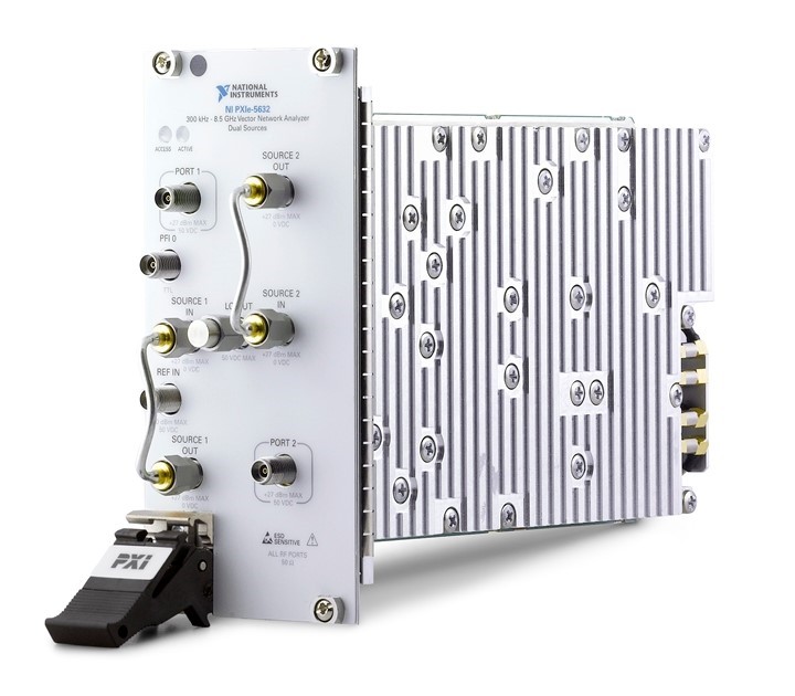 NI PXIe-5632向量網路分析器（VNA）（圖片來源：ni.com）