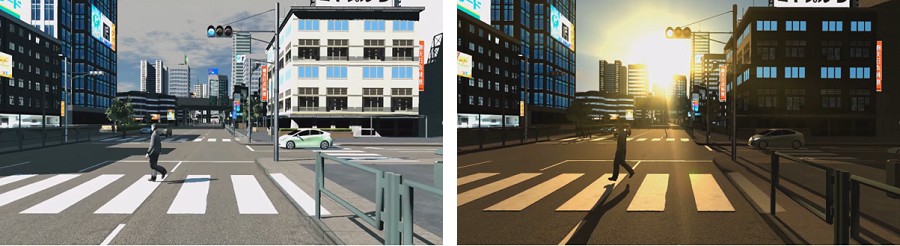 Ansys VRX軟體可以模擬大太陽或晴天，以確認感測器功能。(source：Ansys)