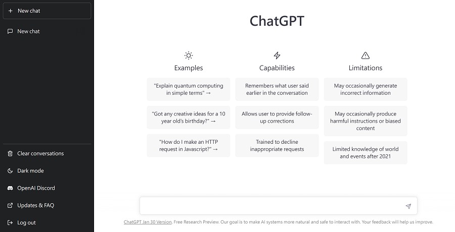AI聊天機器人ChatGPT在全球掀起風潮。(Source：OpenAI)