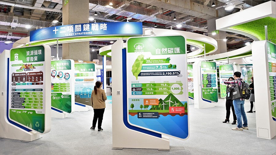 政府截至2030年將投入近9,000億元預算，包含用於再生能源和氫能2,107億元、電網及儲能2,078億元。（攝影：陳念舜）
