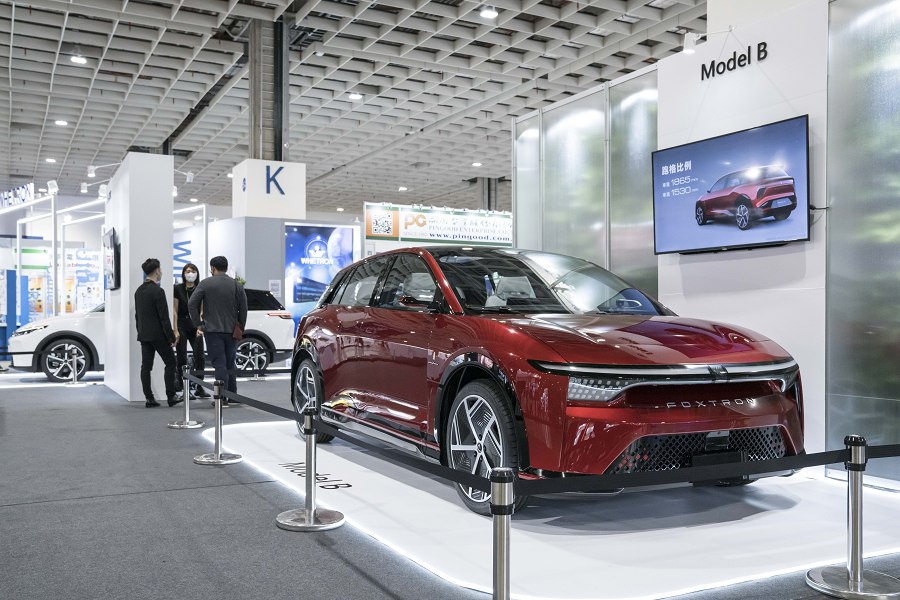 鴻海集團最新電動車MODEL B。(Source：鴻海集團)
