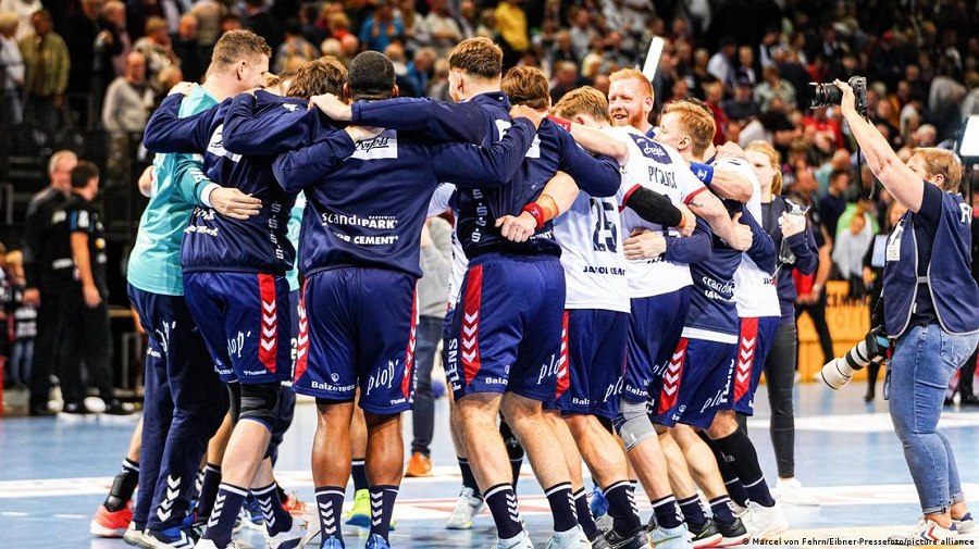 SG Flensburg-Handewitt使用人工智慧來幫助他們進行比賽分析。（source：Marcel von Fehrn）