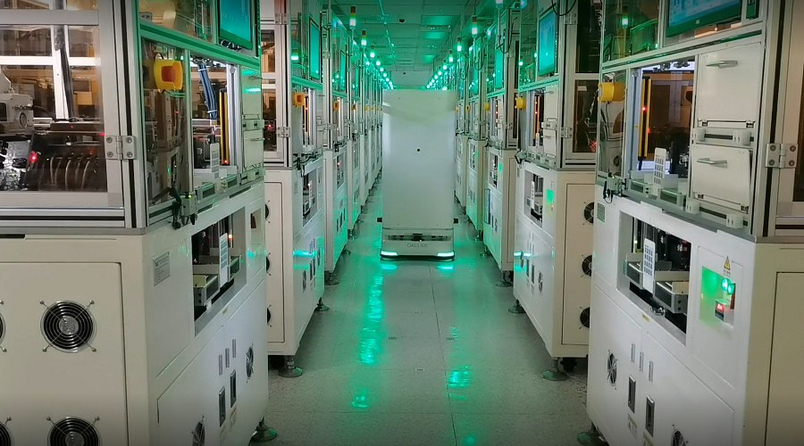 USI關燈車間—自動化AGV系統