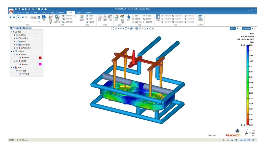 透過Moldex3D優化澆口位置、冷卻水路等設計