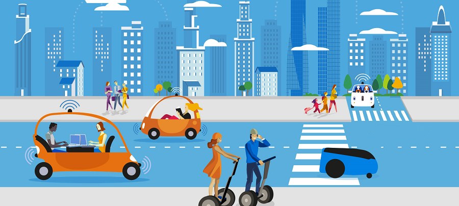 發展更先進的車聯網整合路側、號誌、車輛、行人等多方來源的數據，提供更安全的移動服務。