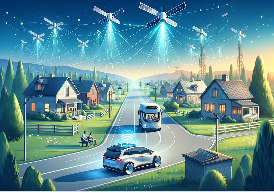 SDV應用低軌衛星解決偏遠地區行車通訊