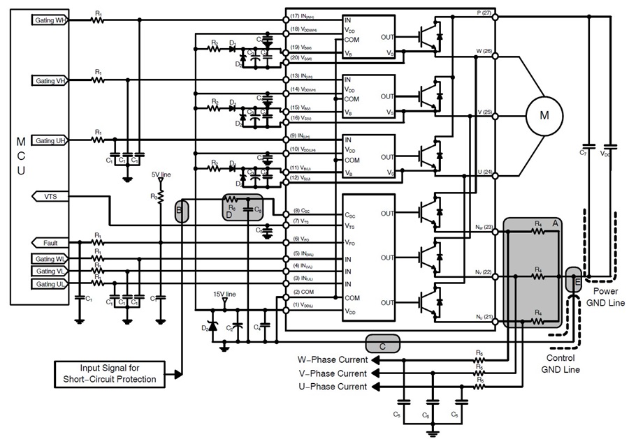 650V ASPM27系列應用電路圖