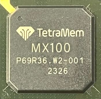 TetraMem採RISC-V的核心，推出一種CIM技術的AI加速晶片。