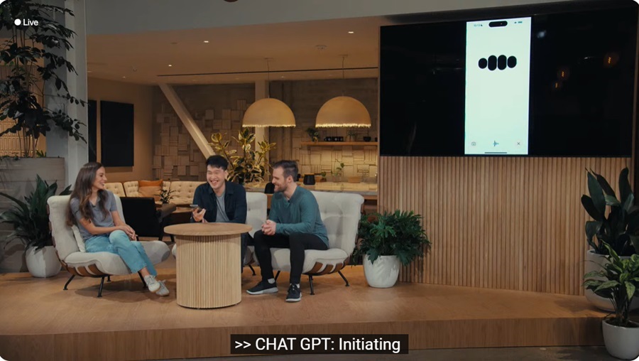 AI技術模式GPT-4o可以靈活快速根據使用者要求，以不同語氣、聲調說同一段故事。(source：OpenAI)
