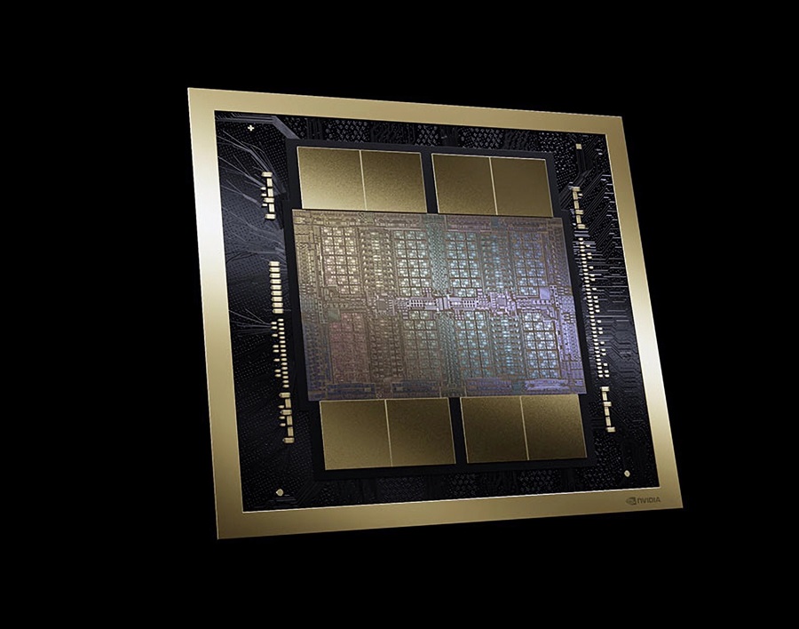 GX B200配備8個Nvidia Blackwell GPU，與前幾代相比，訓練效能達3倍、推論效能達15倍。(Source：Nvidia)