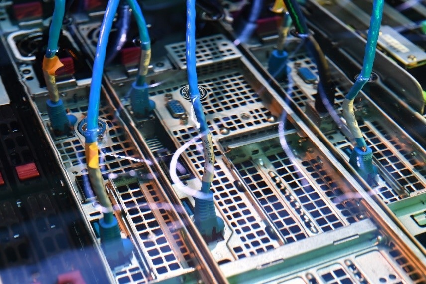 從氣冷走向液冷是AI伺服散熱技術的重要趨勢。圖為工研院的液體伺服散熱系統。（source：ITRI）