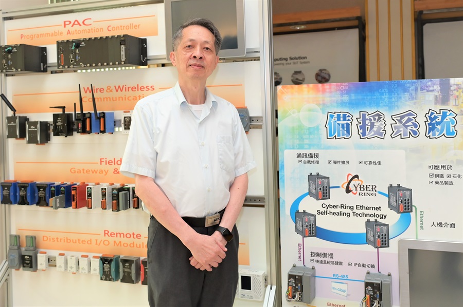 泓格科技總經理鄭樹發（攝影：陳念舜）