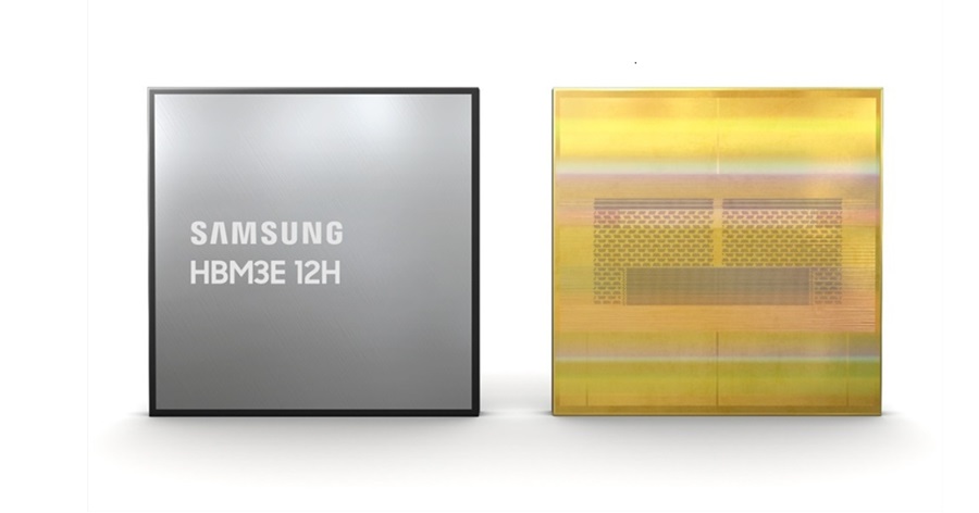 三星已宣布完成12-Hi 36GB HBM3E記憶體堆疊的開發