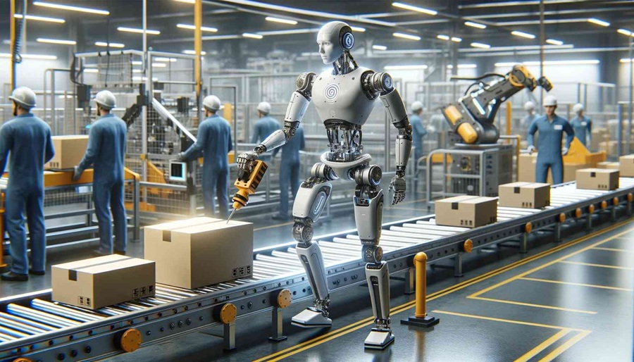 2025年人形機器人的發展將不斷有更多突破，使應用場域可從廠內工業製造出走，實現技能化、智慧化、擬人化、普遍化，提高總體生產力。