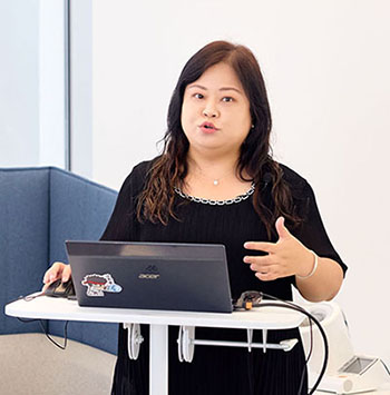 Cadence資深應用工程經理Angel Lai。