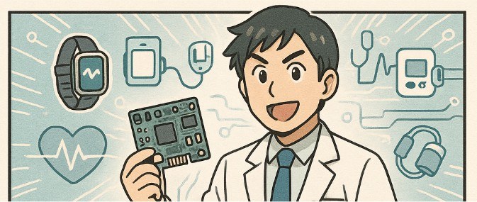 健康管理成為日常，最主要原因是醫療電子的全面進化。