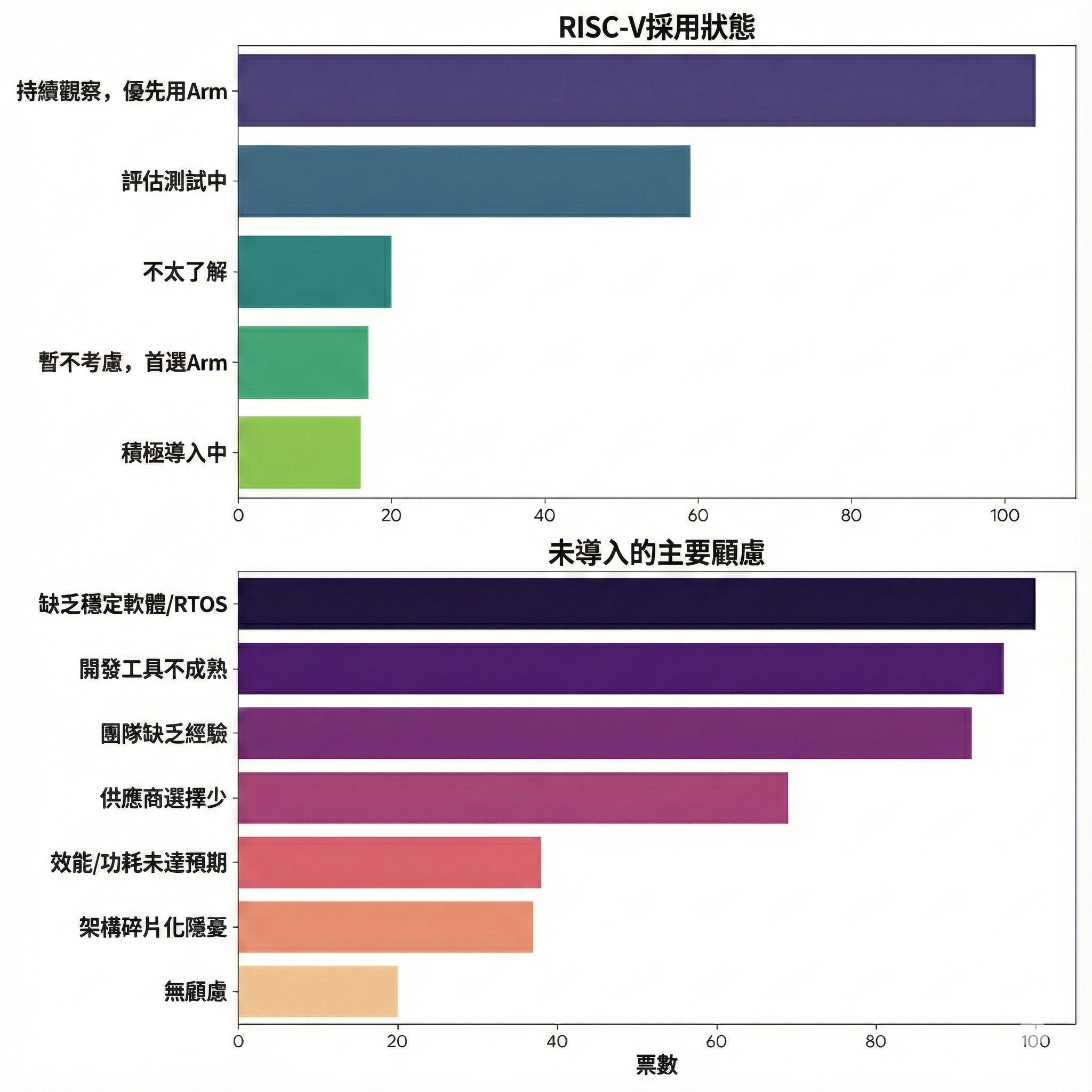 RISC-V的導入採用考量。