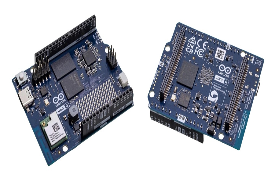 UNO Q開發板在單一開發環境中整合CPU、GPU、即時MCU。（圖片來源：Arduino）