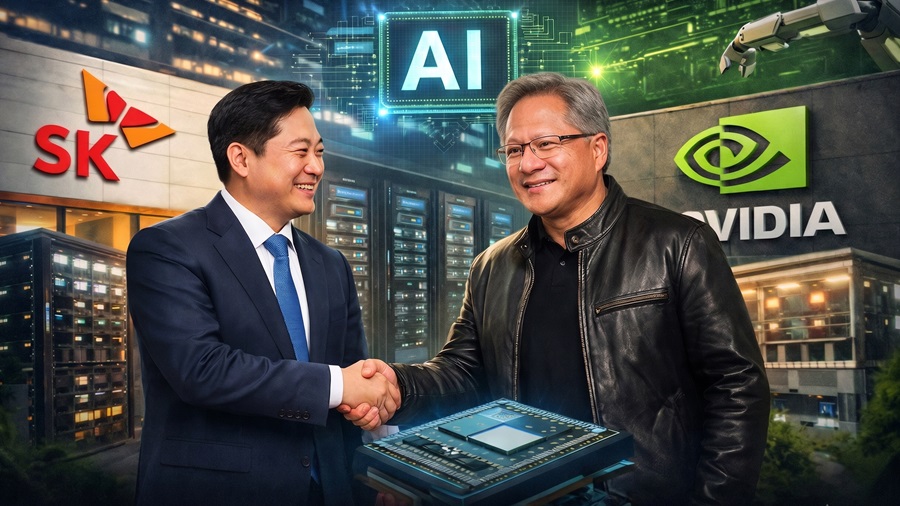SK集團與NVIDIA擴大AI工廠與次世代記憶體策略合作