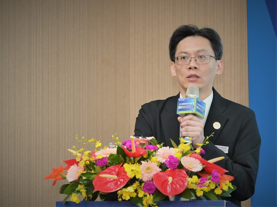 富強鑫應用技術中心協理林宗彥。（攝影：陳念舜）