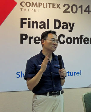 Taipei Computer Association (TCA) Deputy Director-General Zhang Li