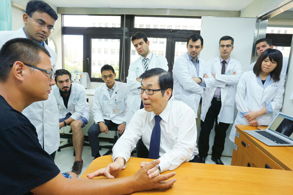 Dr. Wei is known for his upbeat, confident, energetic, and accessible personality.