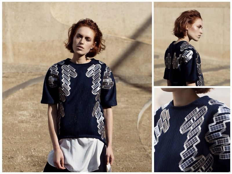 Solar Shirt結合了太陽能薄膜技術與軟性電子，可為行動裝置供電。